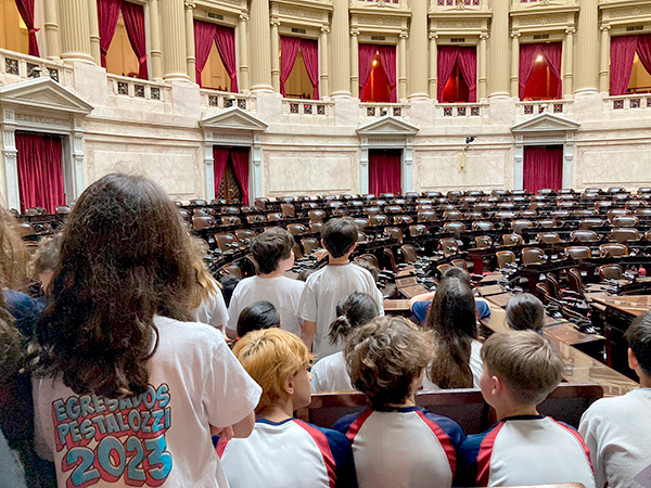 Visita al Congreso
