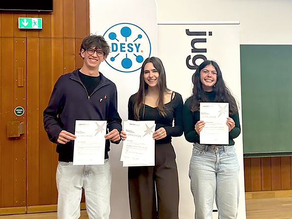 Clasificación a la final nacional de „Jugend forscht“